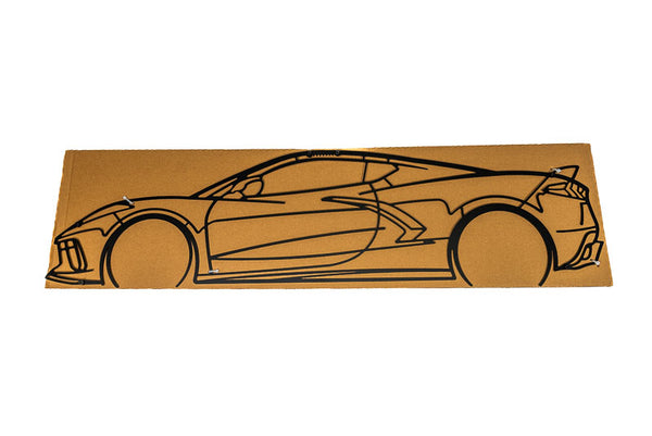 C8 Corvette Stingray Z51 Wall Art