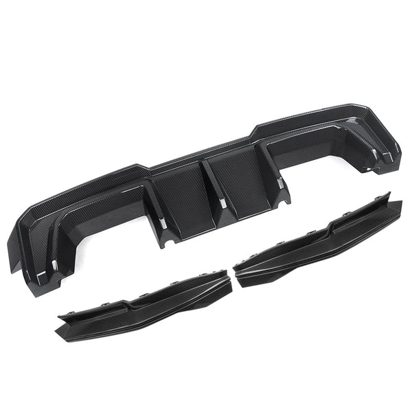 G8X SQ-B Style Dry Carbon Fiber Rear Diffuser Set