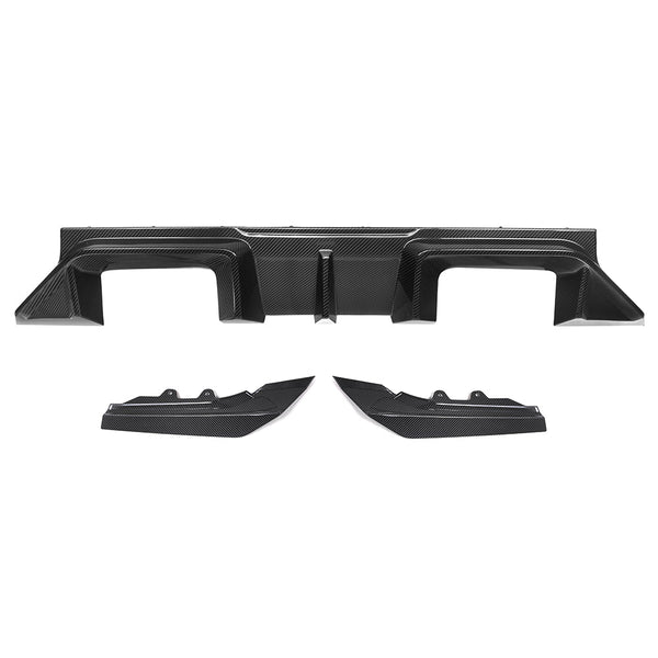 M2 G87 SQ-B Style Dry Carbon Fiber Rear Diffuser