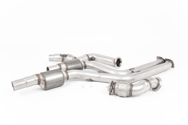 Milltek Large Bore Downpipe & Hi Flow Sports Cat F87 M2