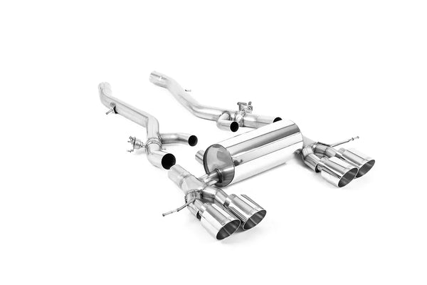 Milltek Axle Back with Quad 4.5" Tips for BMW G87 M2 Exhaust