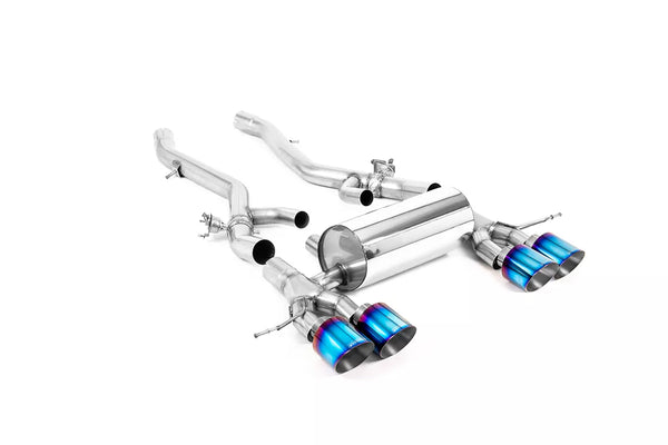 Milltek Axle Back with Quad 4.5" Tips for BMW G87 M2 Exhaust
