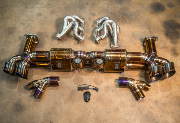 Valvetronics Porsche 911 Turbo 991.1 / 991.2 Valved Race Exhaust System
