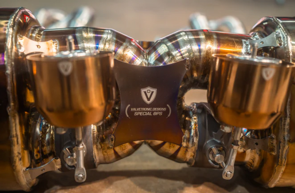 Valvetronics Porsche 911 Turbo 991.1 / 991.2 Valved Race Exhaust System