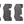 Carbotech 1521 CT5-V Blackwing Front Brake Pads - Low Dust Iron Rotors