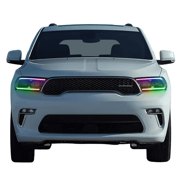 Universal Side Emitting Flexible DRL Diffused Strips | Multicolor