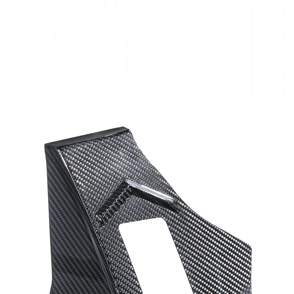 Corvette C8 Dry Carbon Fiber Rear Hatch Hinge Pillar Trim Cover Overlays