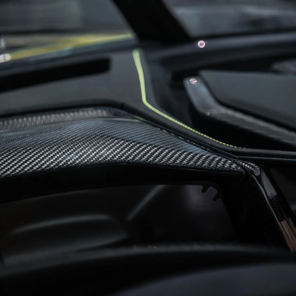 Corvette C8 Carbon Fiber Factory Style Replacement Upper Dashboard Instrument Panel 2026+