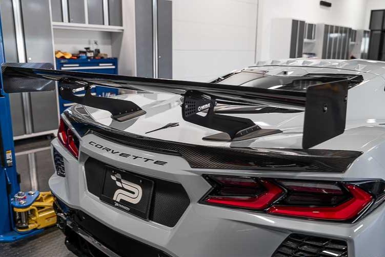 Verus Engineering C8 Corvette Carbon Fiber Ducktail Spoiler