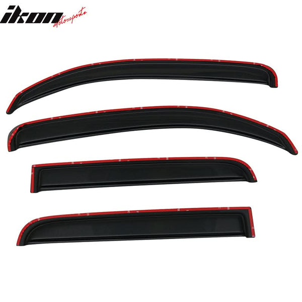 2006-2011 Chevy HHR 4DR In-Channel Visor Window Sun Guard Acrylic