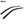1992-1996 Honda Prelude Slim Style Smoke Tinted Window Visors Acrylic