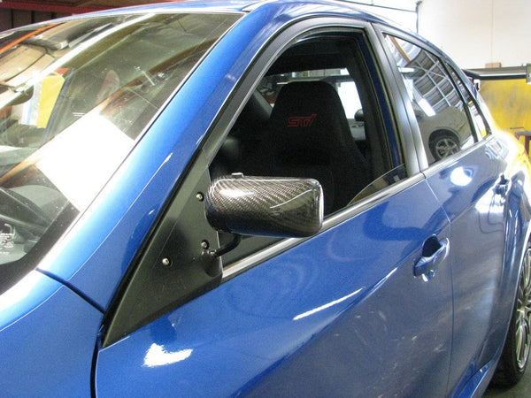 Carbon Fiber Subaru Impreza WRX/STI Formula GT3 Carbon Fiber Mirror/Black 2002-2007