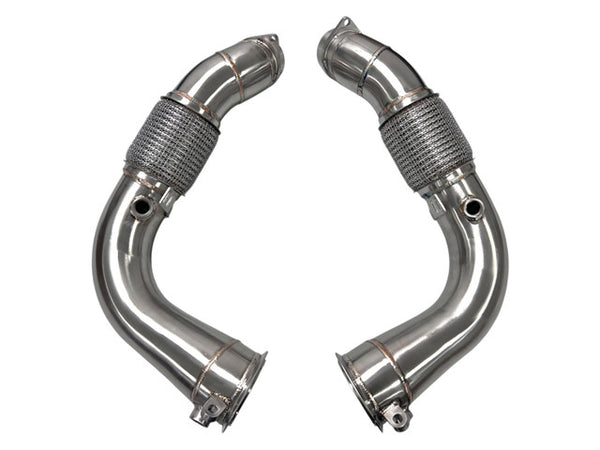 MAD BMW 2024+ S68 Primary Catless Downpipes | G90 G99 M5, F95 F96 X5M/X6M & G05/G06/G07/G09