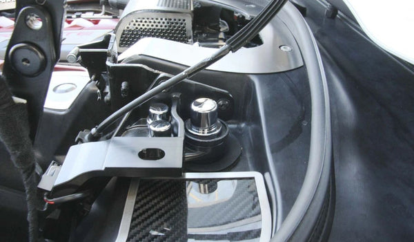 HTC C8 Corvette Hinge Dress-up Bolt And Nut Kit | Triple Coated Chrome