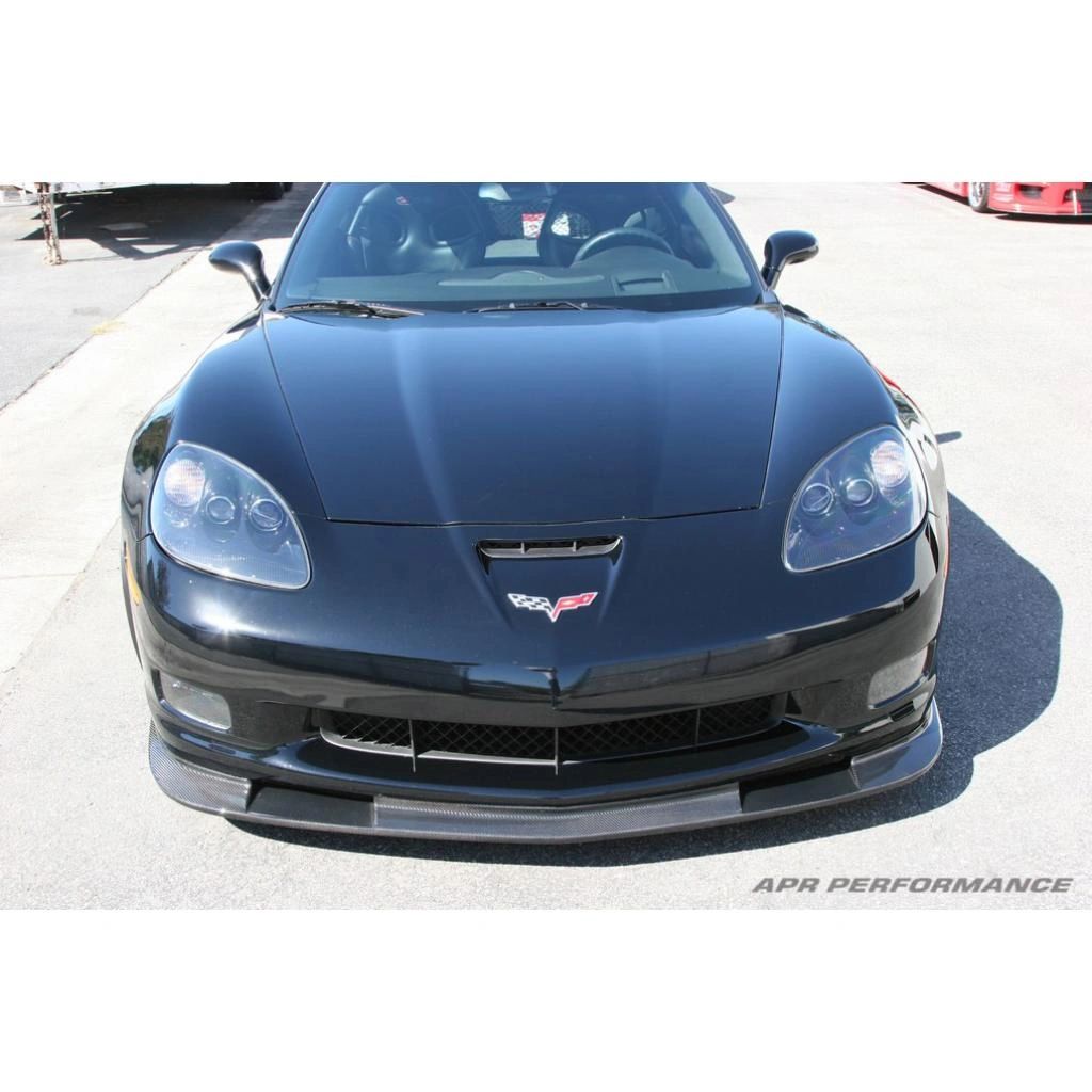 Chevrolet Corvette C6 Z06 Front Air Dam/ Splitter/ Lip Version 2 w/ Bumper Reinforcement 2006-2013 ( Z06 / GS only)