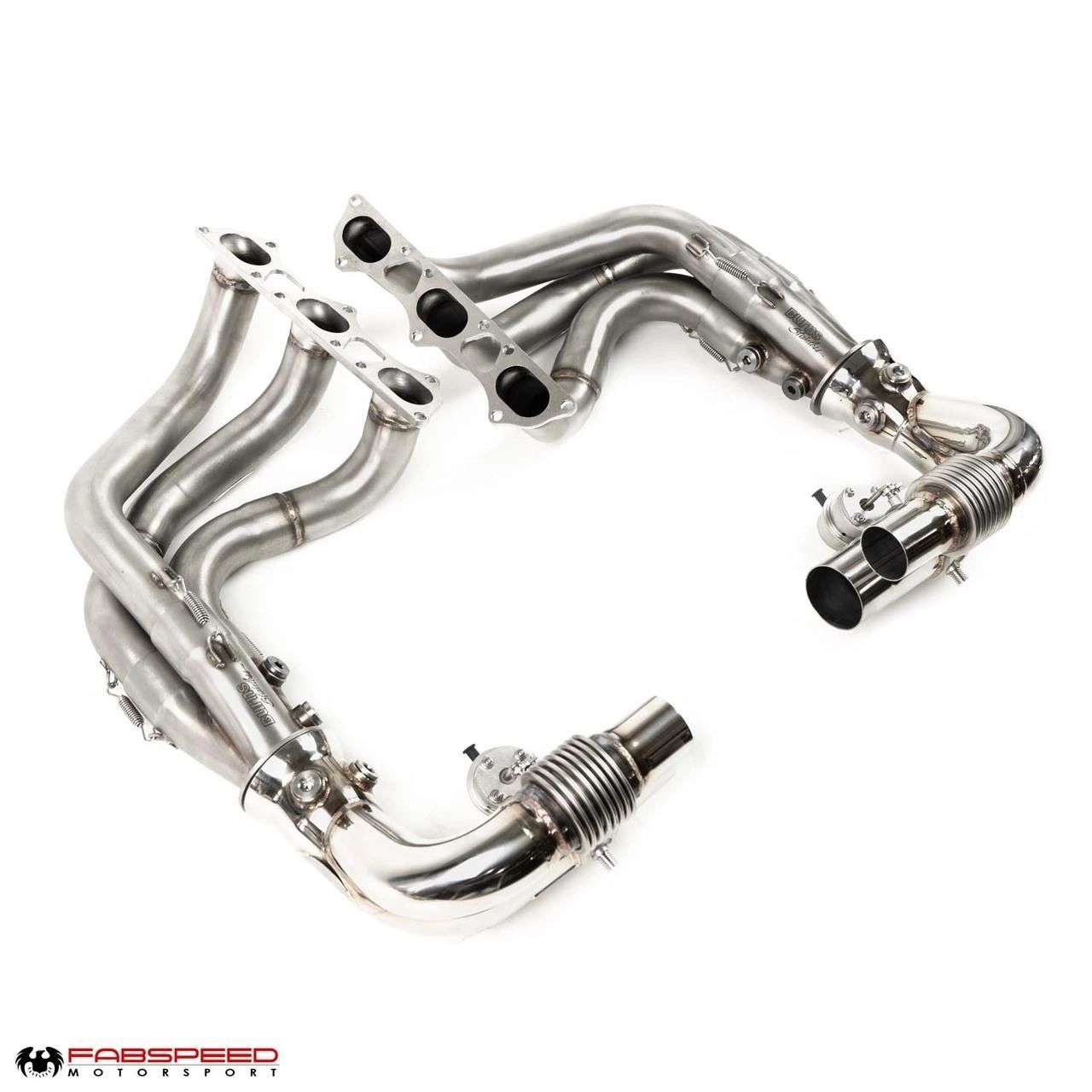 Fabspeed Porsche 991 GT3 / GT3 RS / 911 R Long Tube Competition Race Header System (2014-2016)