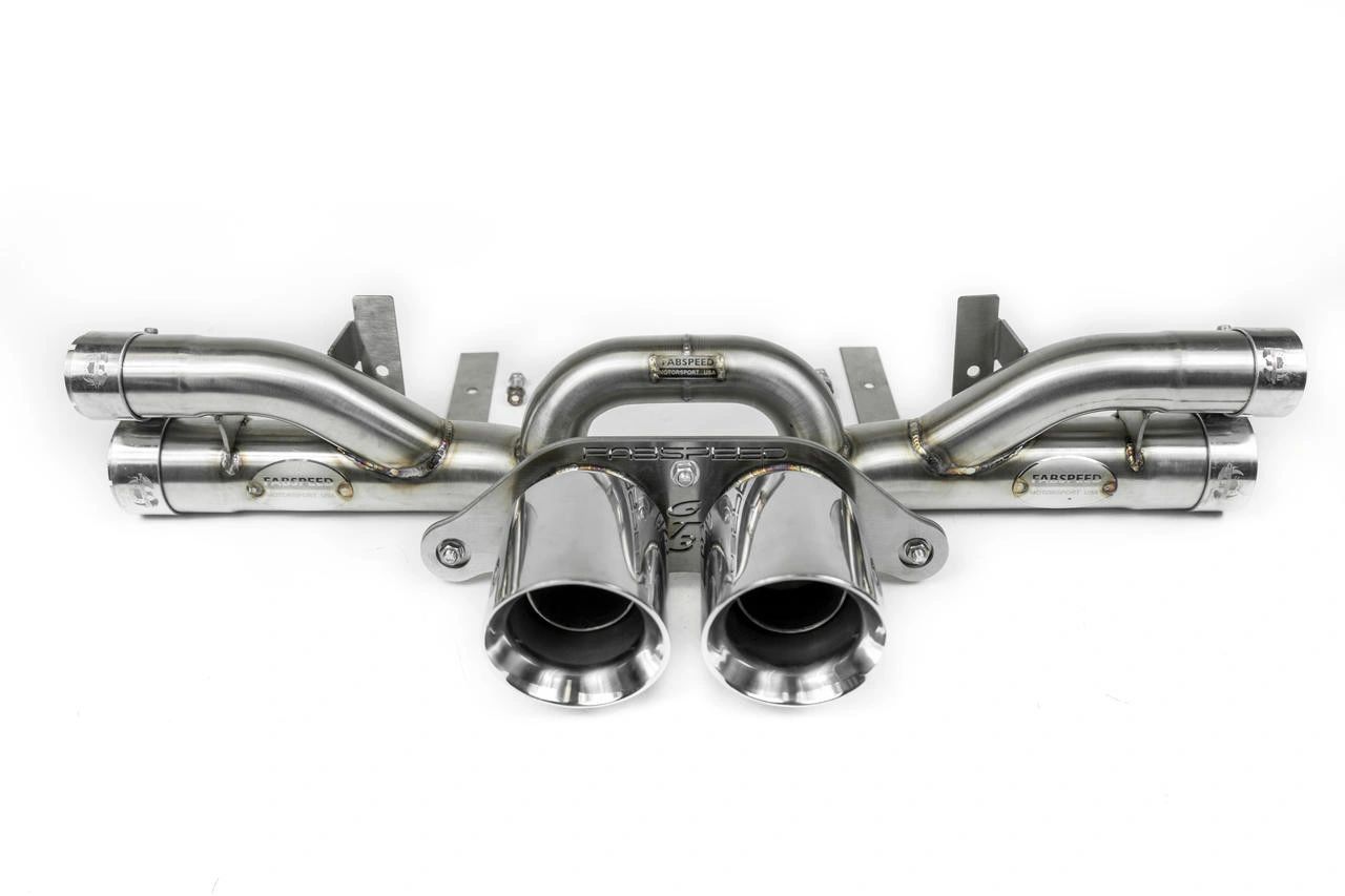 Fabspeed Porsche 991 GT3 / GT3 RS Center Muffler Bypass Pipe (2014-2016)