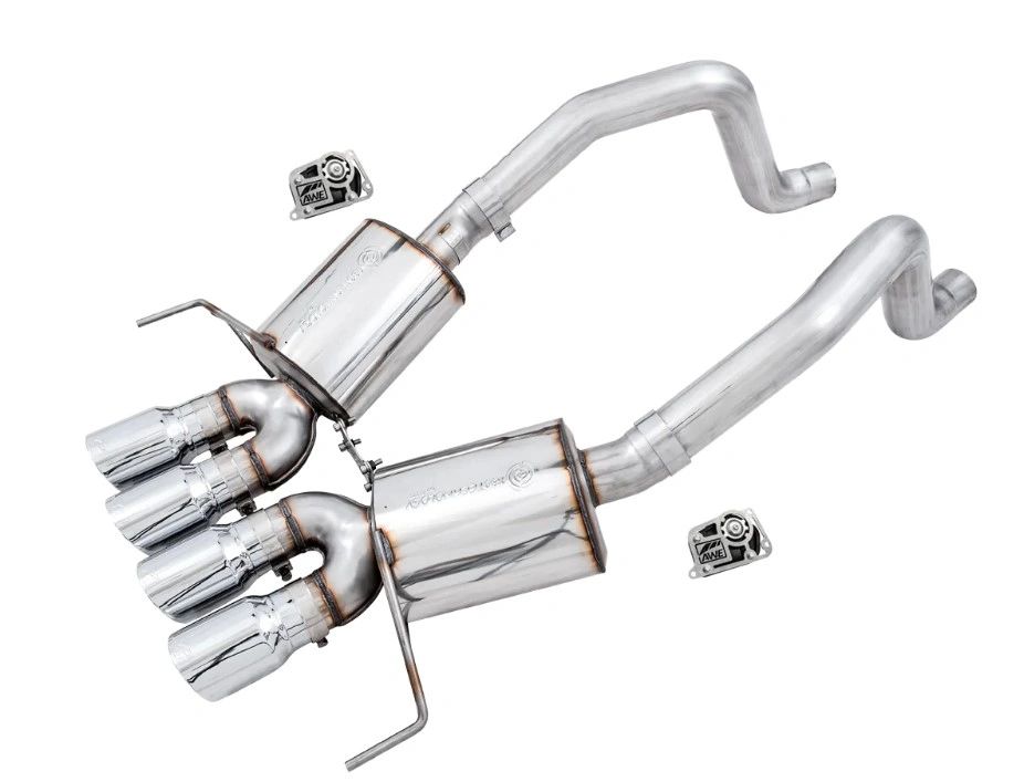 AWE Touring Edition Axleback Exhaust for C7 Corvette Stingray / Z51 / Grand Sport / Z06 / ZR1