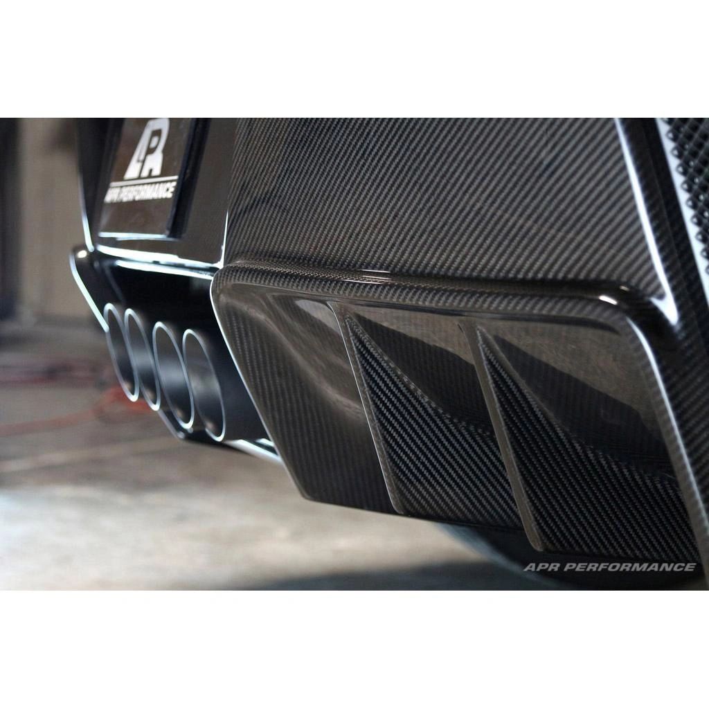 Carbon Fiber Rear Diffuser With Undertray