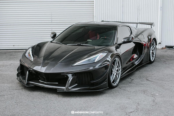 Carbon Fiber Wide-Track Package for 2020-2027 Chevrolet Corvette C8 (Contact for Availability)