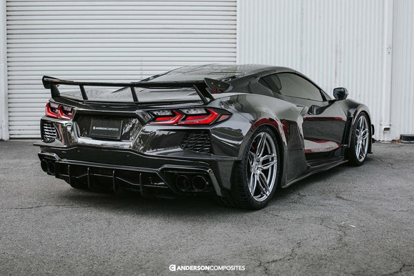 Carbon Fiber Wide-Track Package for 2020-2027 Chevrolet Corvette C8 (Contact for Availability)