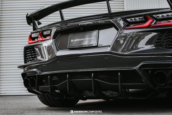 Carbon Fiber Wide-Track Package for 2020-2027 Chevrolet Corvette C8 (Contact for Availability)