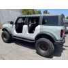 Anderson Composites 21-23 Ford Bronco 4DR Fiberglass Rear Roadster Doors (Pair)