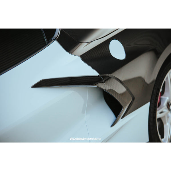 Anderson Composites 20-21 Chevrolet Corvette C8 Stingray Carbon Fiber Door Handle Cover