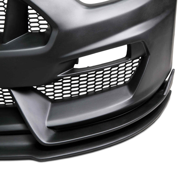 Anderson Composites 15-16 Ford Mustang GT350 Style Fiberglass Front Bumper w/ Front Lip