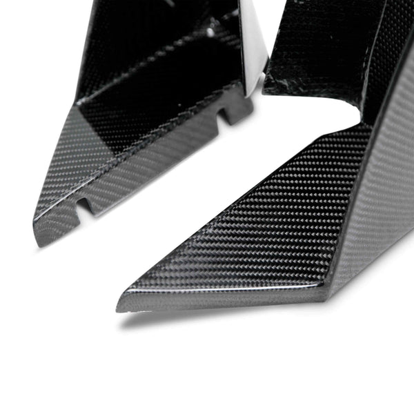 Anderson Composites 14+ Chevrolet Corvette C7 Z06 Front Bumper Canards