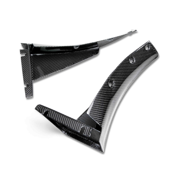 Anderson Composites 14+ Chevrolet Corvette C7 Z06 Front Bumper Canards