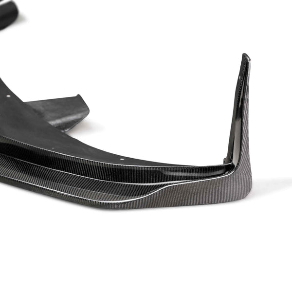 Anderson Composites 20-21 Dodge Charger Widebody Type-MB Carbon Fiber Front Splitter