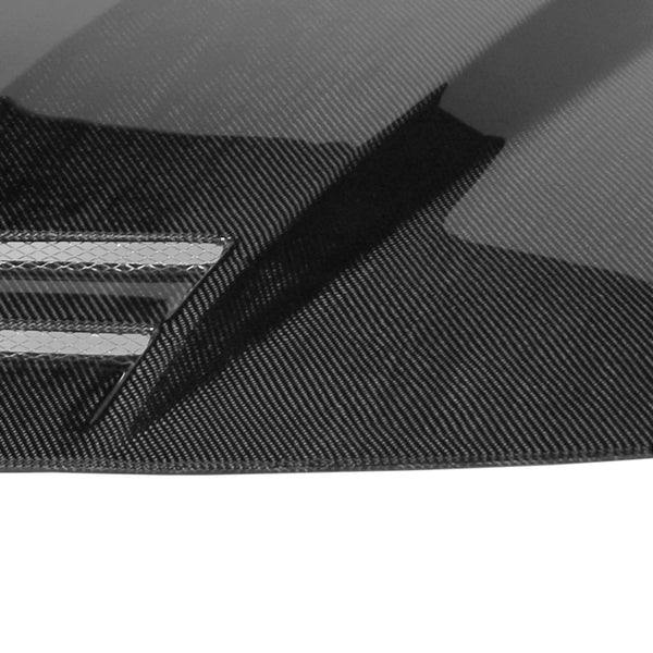 Anderson Composites 10-13 Chevy Camaro TTII-Style Carbon Fiber Hood