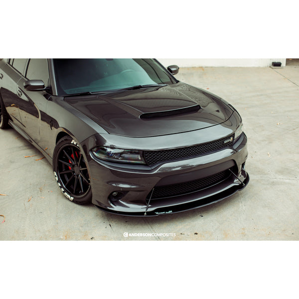 Anderson Composites 15-18 Dodge Charger Type DM (Demon Style) Carbon Fiber Hood