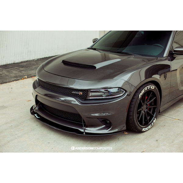 Anderson Composites 15-18 Dodge Charger Type DM (Demon Style) Carbon Fiber Hood