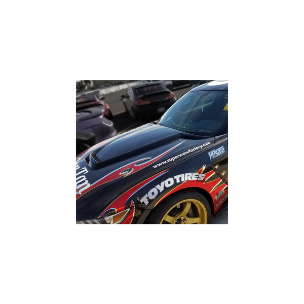 Anderson Composites 15-17 Ford Mustang (Excl. GT350/GT350R) Double Sided Hood