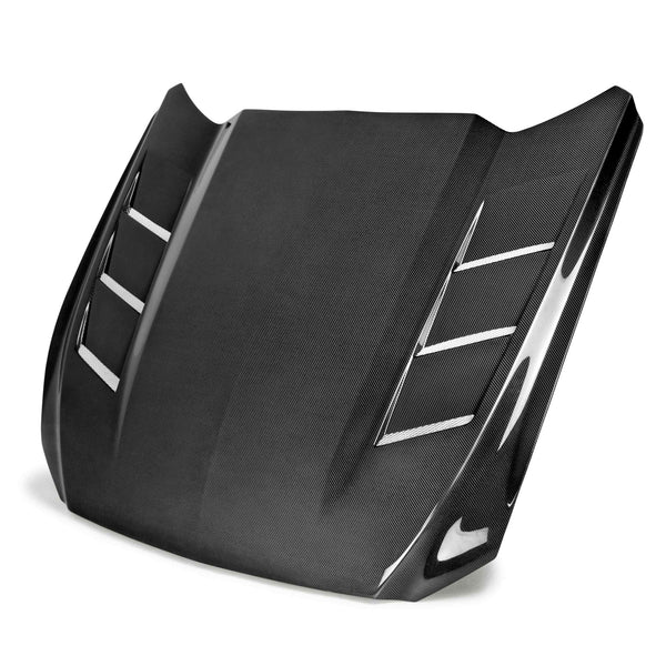 Anderson Composites 15-17 Ford Mustang (Excl. GT350/GT350R) Heat Extractor Double Sided Hood