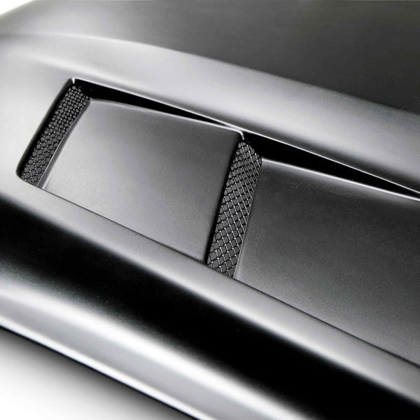Anderson Composites 15-16 Ford Mustang (Excl. GT350/GT350R) Fiberglass Heat Extractor Hood