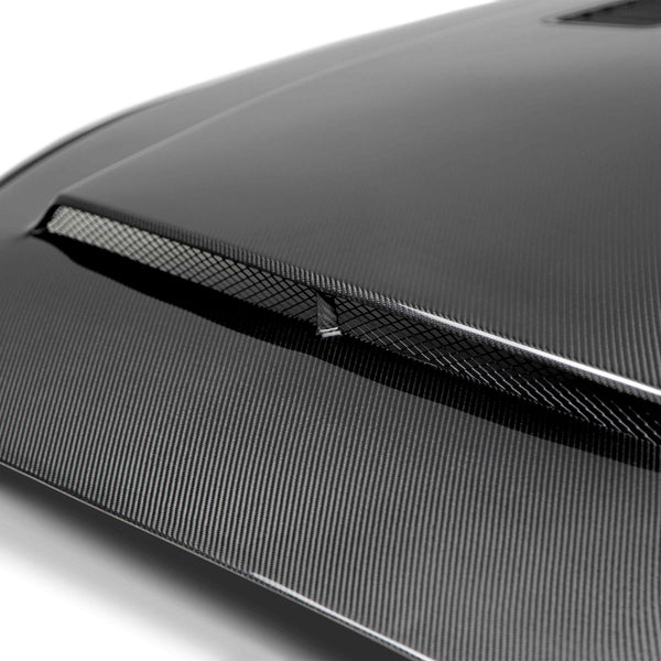 Anderson Composites 15-17 Ford Mustang (Excl. GT350/GT350R) Super Snake Double Sided Hood