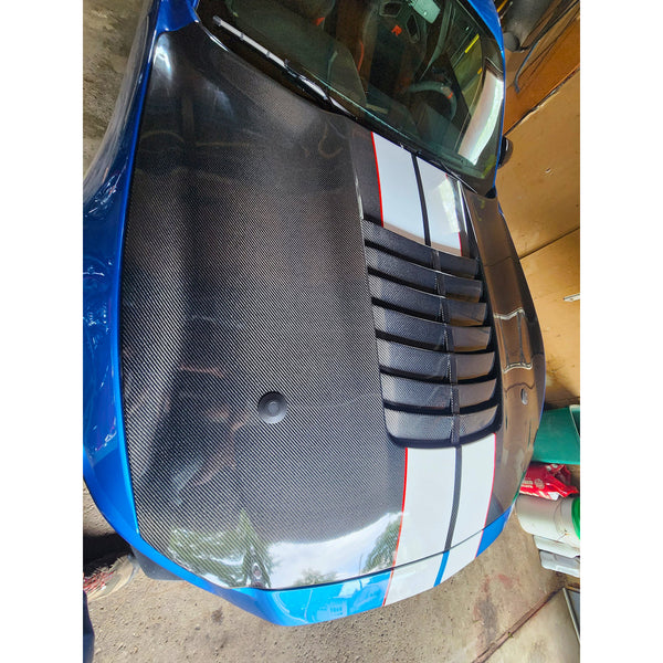 Anderson Composites 2020 Mustang Shelby GT500 Double Sided Carbon Fiber Hood