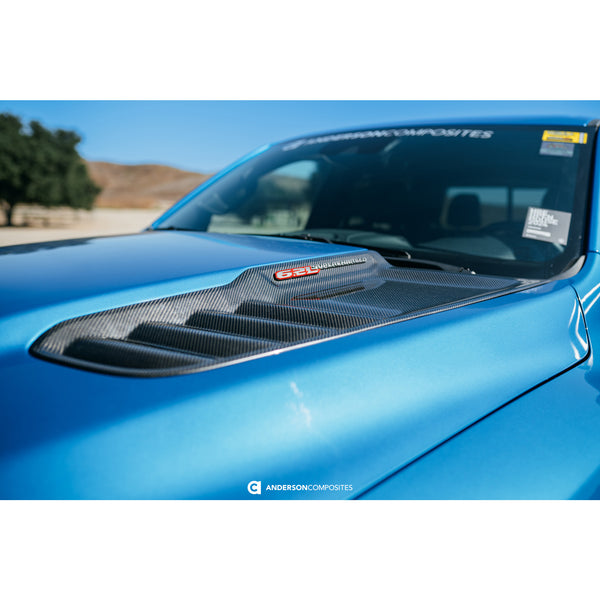 Anderson Composites 2021 Dodge RAM TRX Carbon Fiber Hood Vents - Type OE