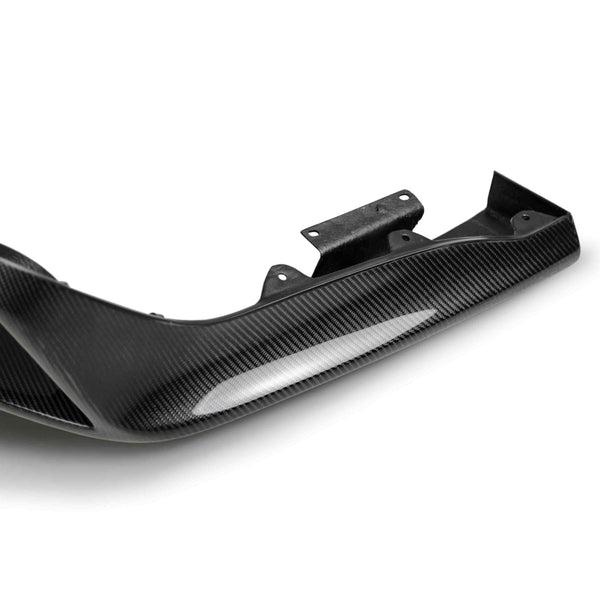 Anderson Composites 15-16 Ford Mustang R-Style Carbon Fiber Rear Valance (for Quad Tip Exhaust)