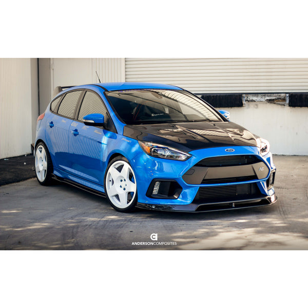 Anderson Composites 16-17 Ford Focus RS Type-AR Rocker Panel Splitter