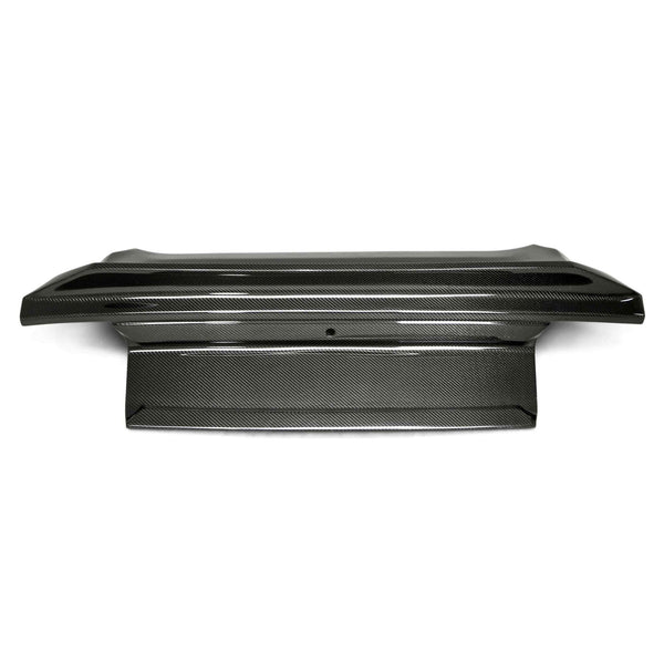 2015-2023 MUSTANG DOUBLE SIDED CARBON FIBER TYPE-ST DECKLID WITH INTEGRATED SPOILER