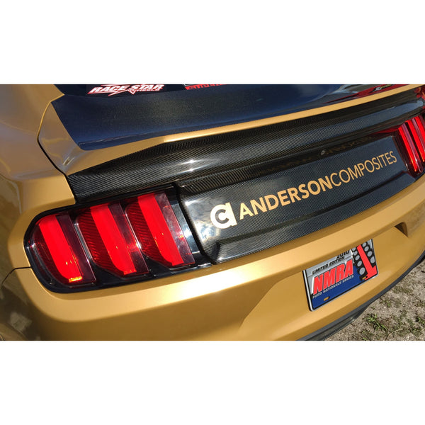 Anderson Composites 15-17 Ford Mustang Type-ST Double Sided Decklid
