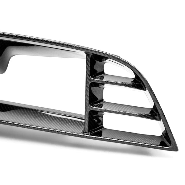 Anderson Composites 10-14 Ford Mustang/Shelby GT500 Front Upper Grille (w/ Spot for Cobra Emblem)