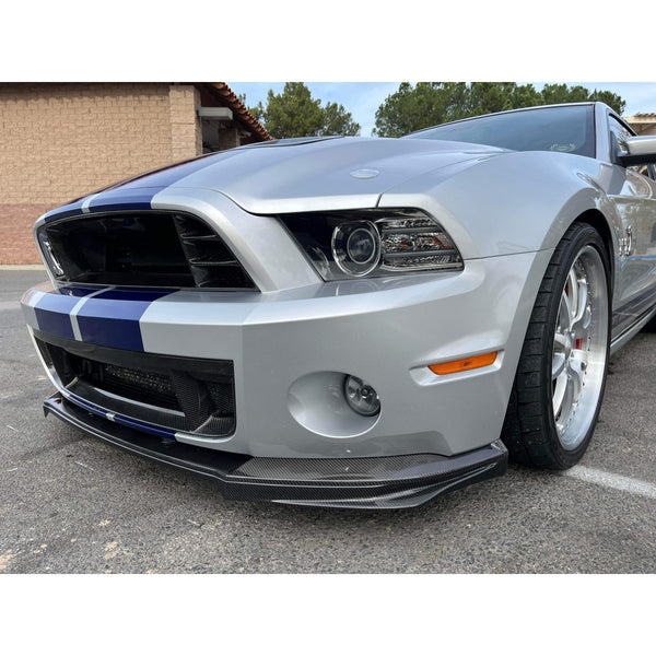 Anderson Composites 10-14 Ford Mustang/Shelby GT500 Front Upper Grille (w/o Spot for Cobra Emblem)