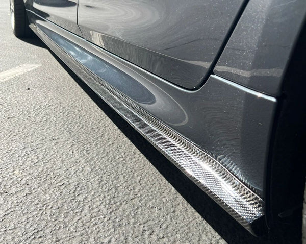 CBF9X-8030  CarBahn F90 M5 (17-19) Gloss Carbon Fiber Side Skirt