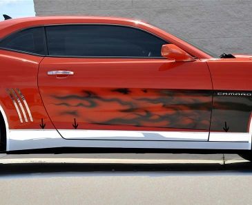 2010-2013 Camaro - Rocker Panel Deluxe 6Pc Kit | Polished Stainless Steel