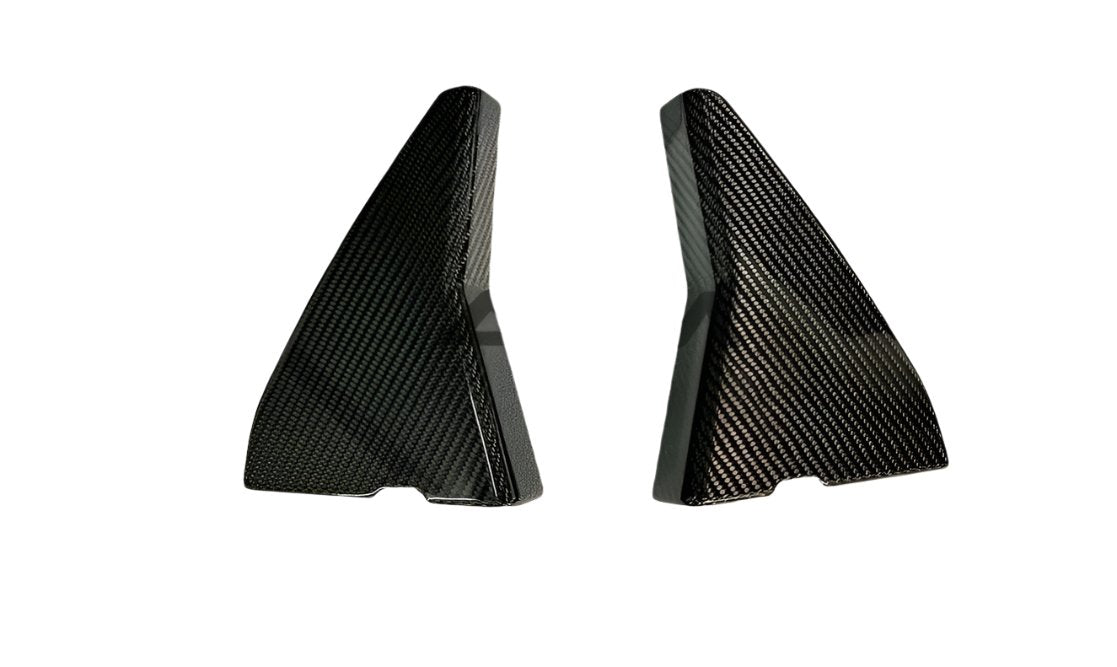 AGM C8 Carbon Fiber Engine Appearance Rear Window Covers – CForce ...